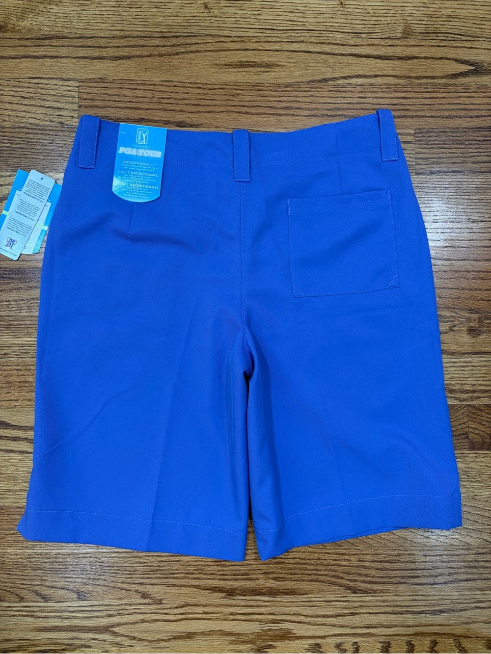 NWT PGA Tour Blue Iris 10" Golf Shorts (4) - Picture 2 of 8